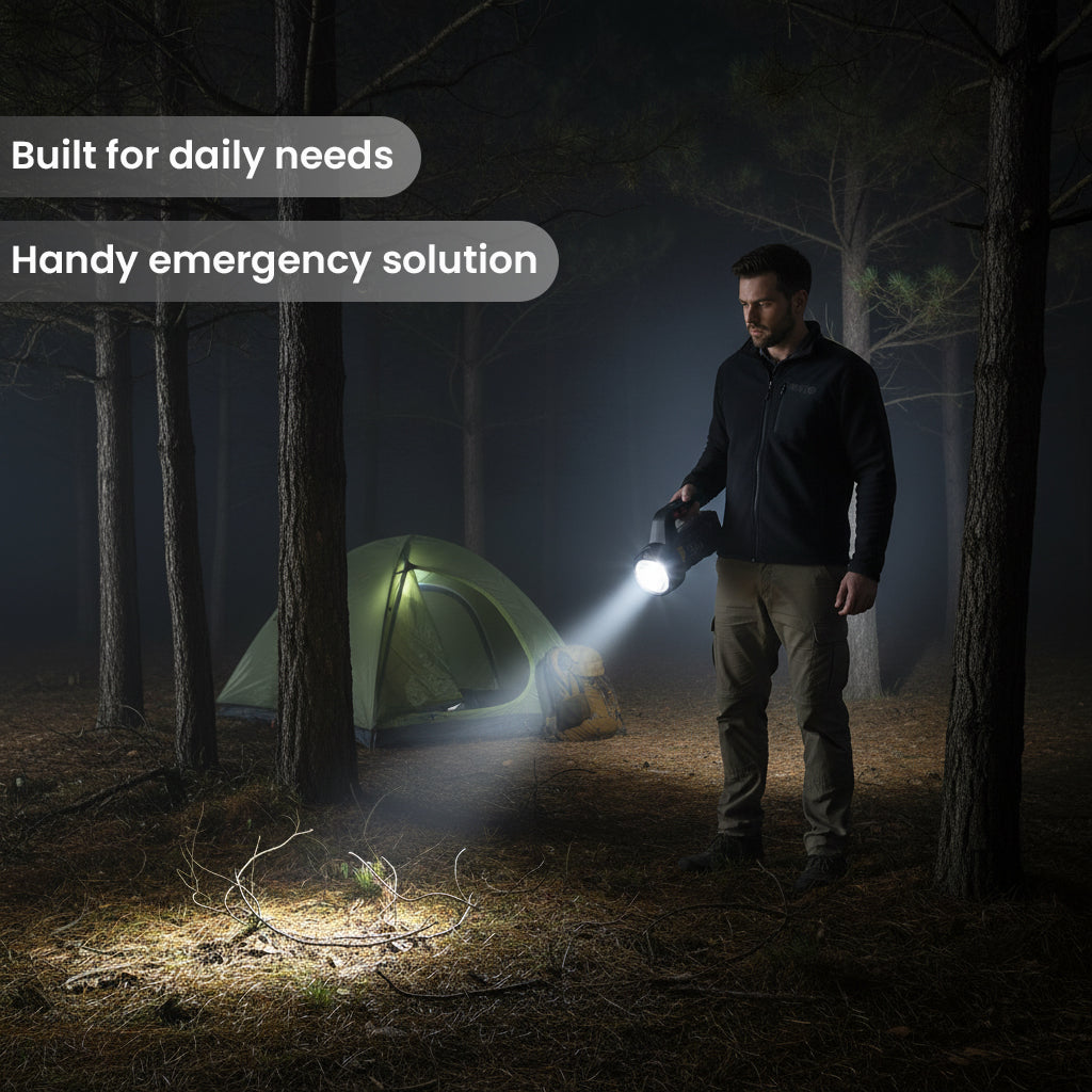 Led Torch With Built-in Tool-Kit